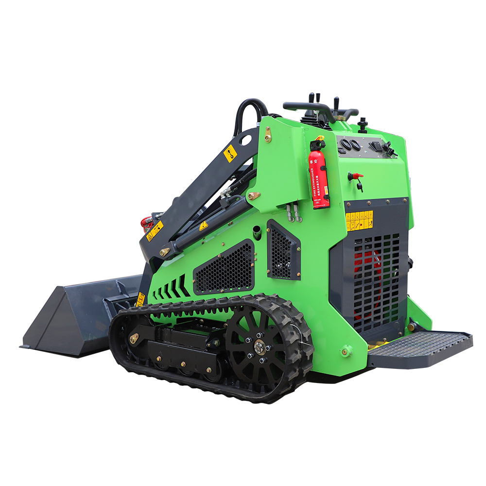 Small Skid Steer Loader Sk650 300kg 23HP Customized Dingo Tracked Front End Mini Skid Steer Loader