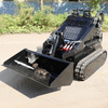 EPA 25HP Diesel Track Skid Steer Loader 500kg Mini Skid Steer Loader with Backhoe Excavator