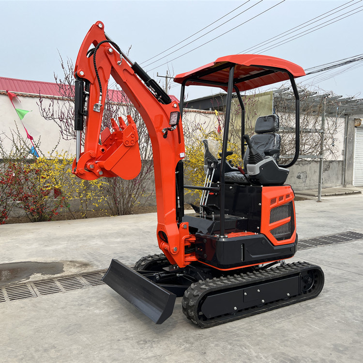CE EPA Cheap Mini Excavator 1 Ton 1.8 Ton 2 Ton Mini Digger Excavator with Closed Cabin