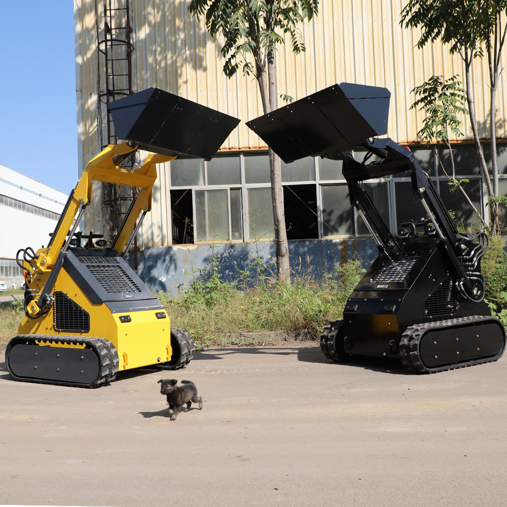 EPA Euro 5 Gasoline Diesel Engine Small Mini Skid Steer Loader Mini Skid Loader for Sale