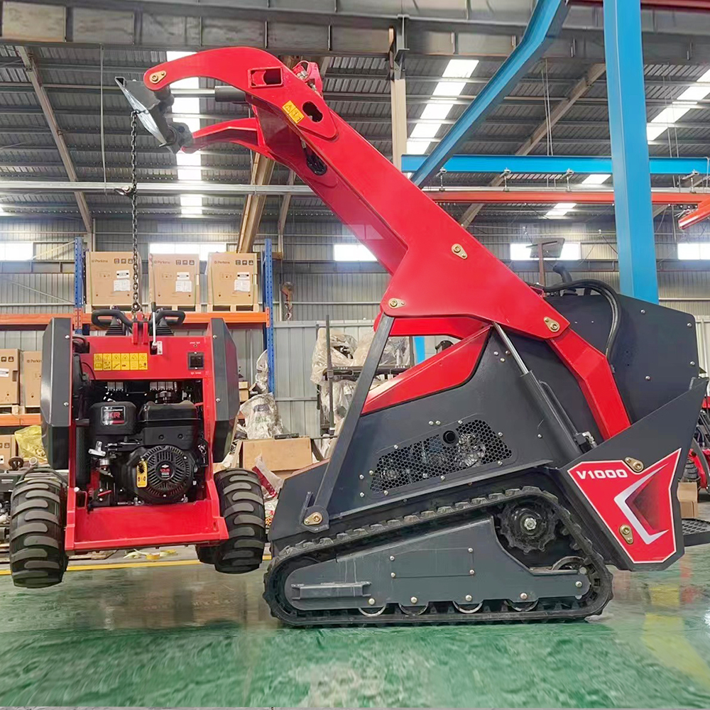 Chinese Micro Skidsteer Loader YF380 Mini Skid Loader With Attachments