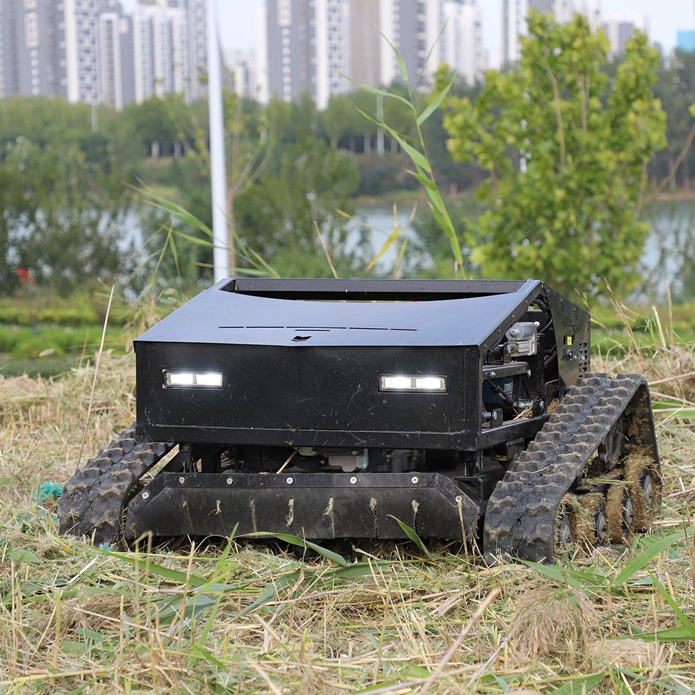 China Wholesale Industrial Lawn Mower Small Snow Plow Self-Propelled Remote Control Lawn Mower for Sale
