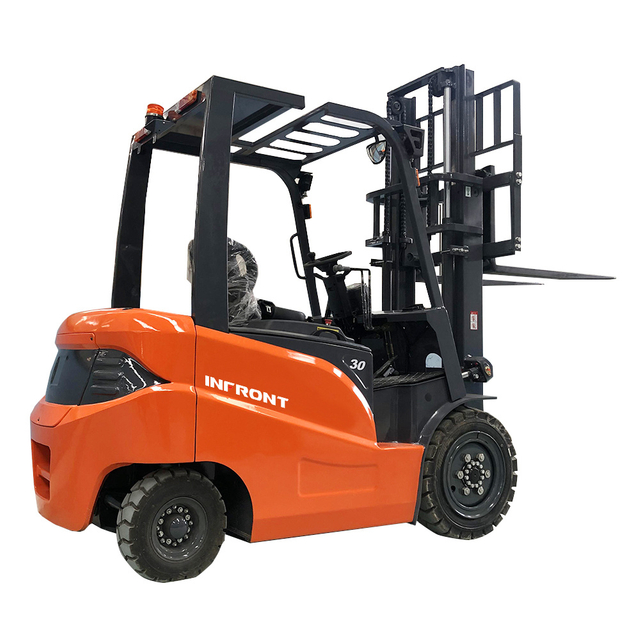 Hot Sale Full Small Electric Triplex Pallet Forklift with Truck