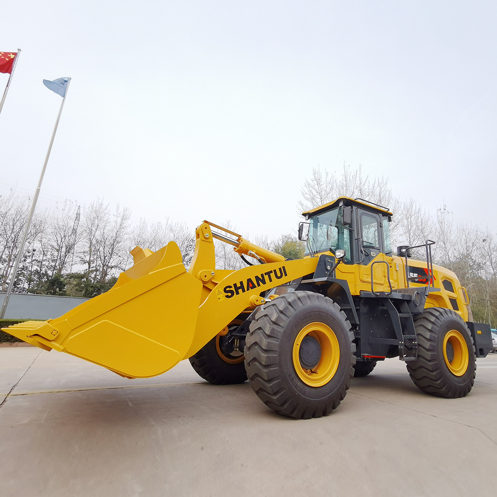 Shantui Earthmoving Machinery Wheeled L55-B5 5 Ton Loader