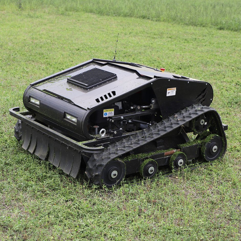 High Quality CE Approve Grass Cutting Machine Crawler Brush Cutter for Agriculture Electric Remote Control Ai Robot Lawn Mower