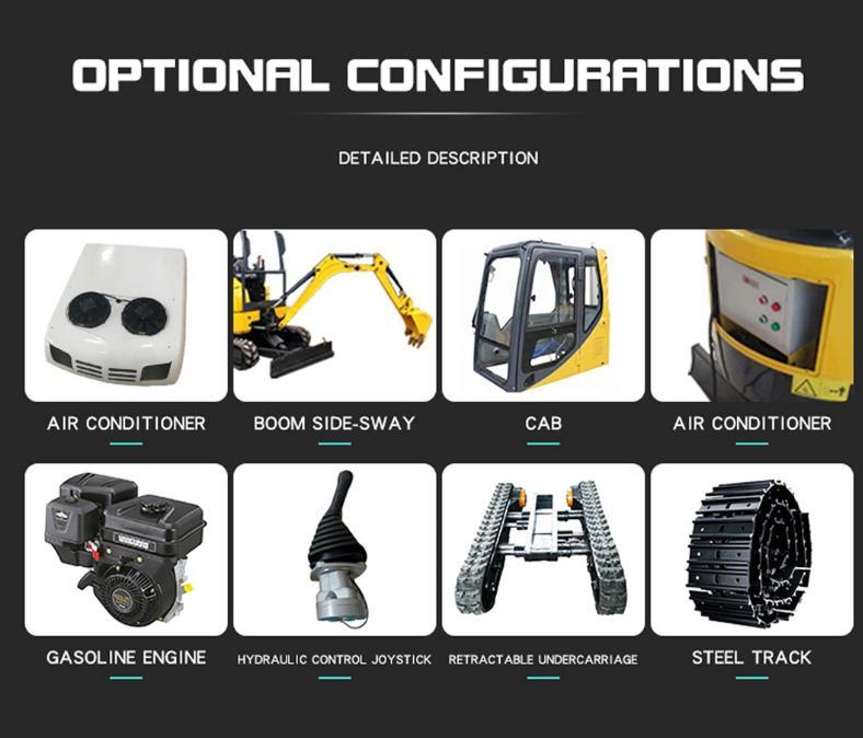 Widely Used Excavating Machinery Hydraulic Arm 22 Tons Crawler Excavator