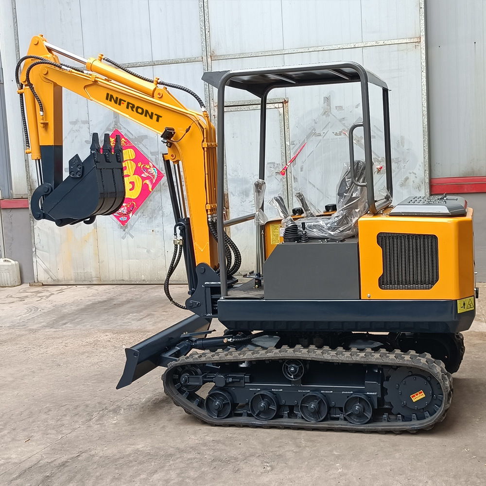 1.8ton Small Digger Hydraulic Kubota 3-Cylindrig Motor 2ton Mini Excavator for Garden