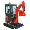 Infront Factory Wholesale Compact Agriculture Machinery 2 Ton Mini Excavator with Boom Swing Digger