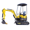 Factory Free Shipping! ! ! Mini Excavator 1.8 Ton 2.0 Ton EPA Euro 5 Kubota Engine Crawler Mini Excavator