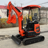 Chinese New Mini Crawler Digger Excavator Machine Minibagger CE EUR EPA Engine 1 2 2.5 3.5 Ton Mini Excavator