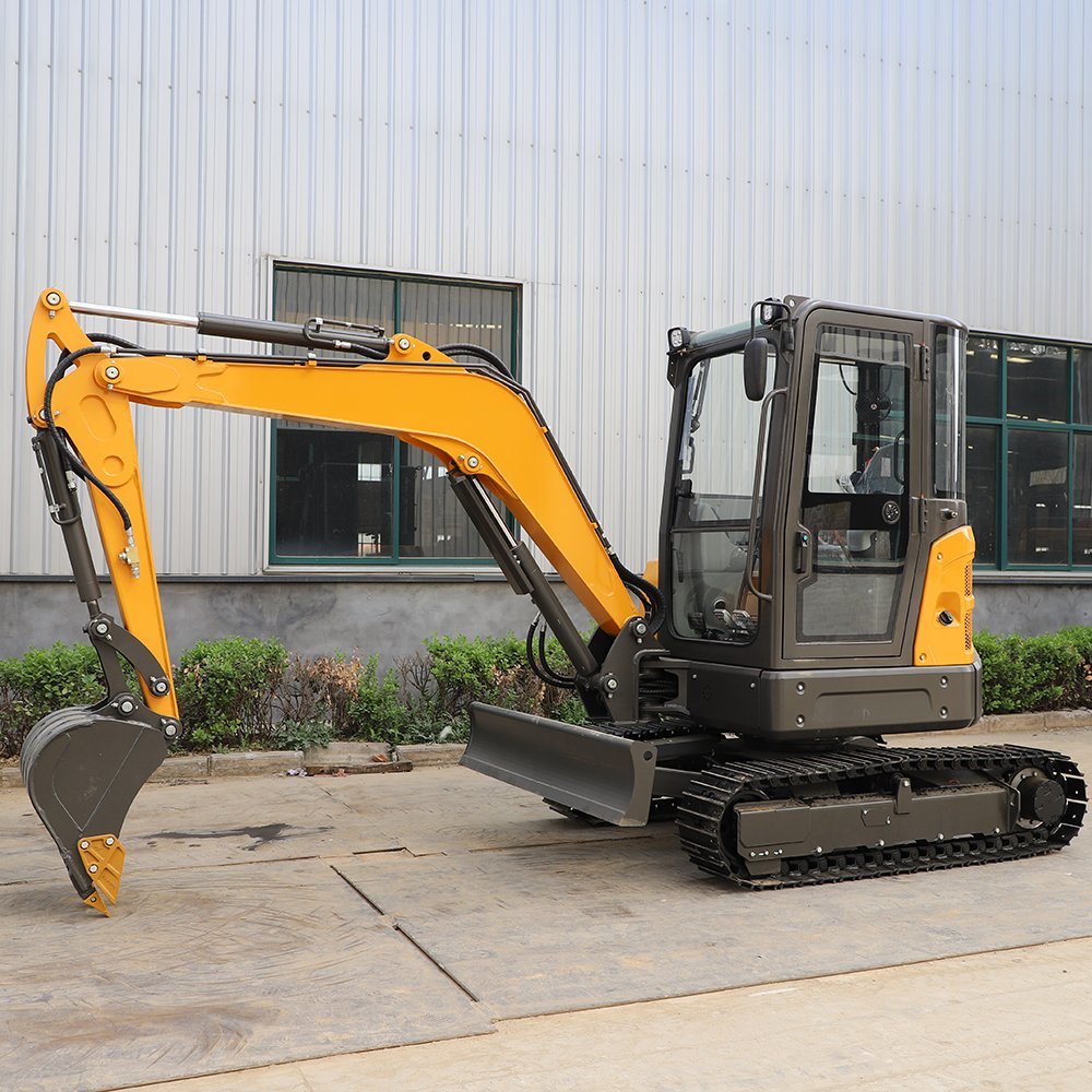 Powerful Mini Excavator 3.5 Tons with Thumb Clip Durable Digger Wholesale Competitive Prices with Free Shipping