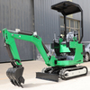 Zero Tail Mini Digger 2 Ton Mini Excavator Digger Machine 1 2 3 Ton Mini Bagger Machine