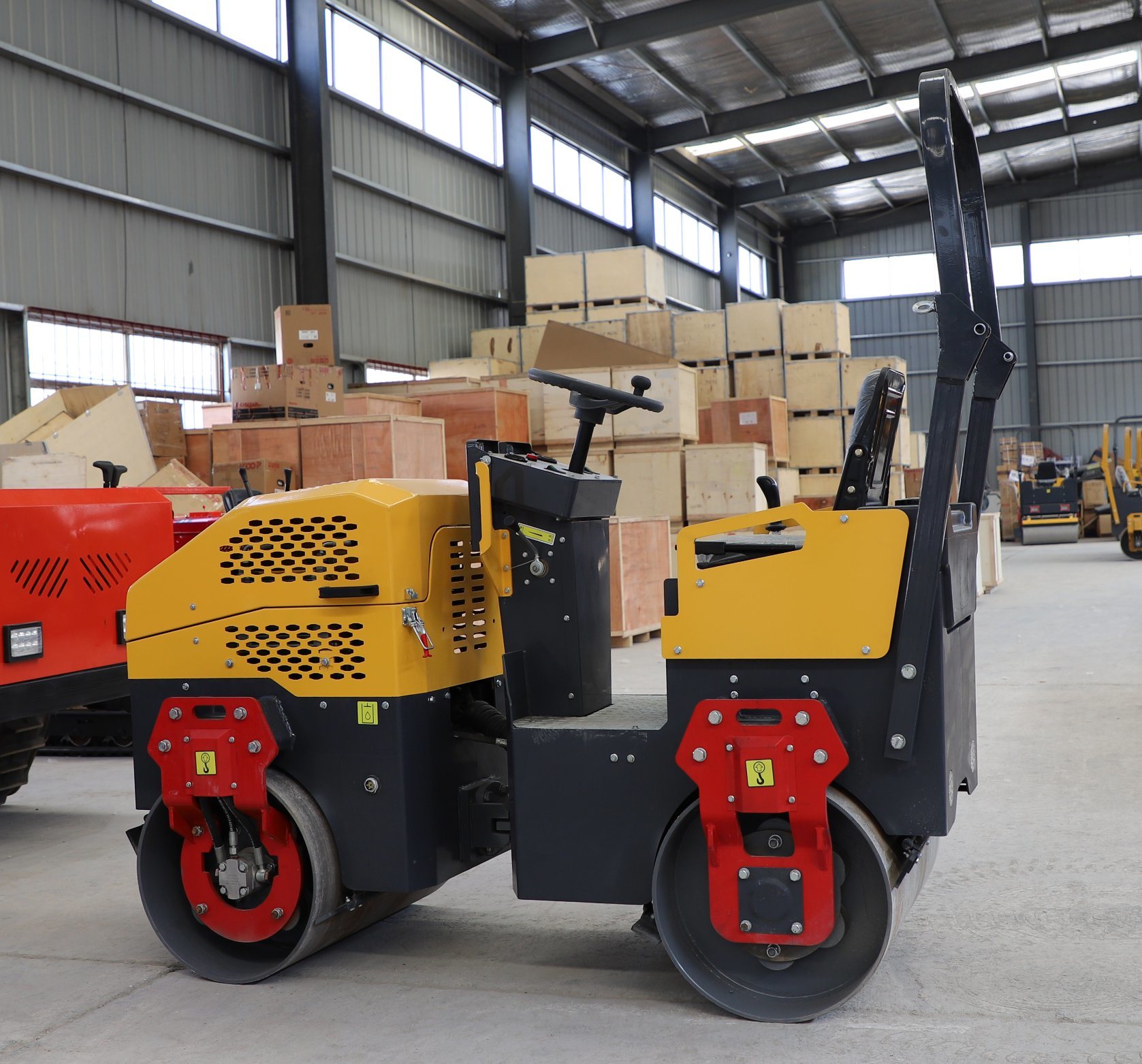 Mini Compact Roller 600kg 800kg New Road Roller Price