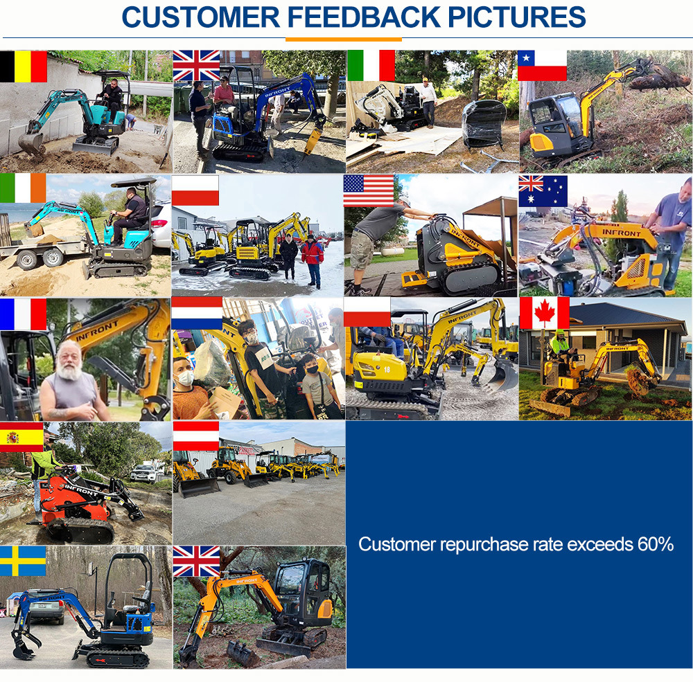 Factory CE EPA Approved Diesel Track Skid Steer Loader with Kubota