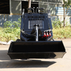 CE Crawler Tracked Diesel Gasoline Engine Wheel Mini Skid Steer Loader with Attachment and Parts