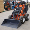 CE Mini Track Skid Steer Loader Price Wheel Skid Steer Loader with Multiple Attachments