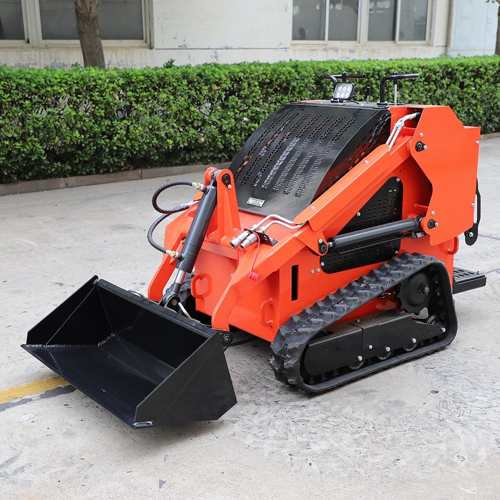 Cheap EPA Engine Skidsteer Wheel Crawler Mini Track Skid Steer Loader with Skid Steer Attachments