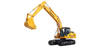 Top Brand 37.5 T Excavator Crawler Excavator Se375LC with Good Price