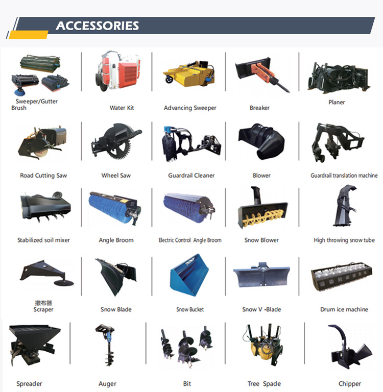 Free Shipping EPA4 Euro 5 Cheap Skid Steer EPA Engine Loaders Crawler Skid Steer Loader Jc75 Skid Steer Loader for Sale