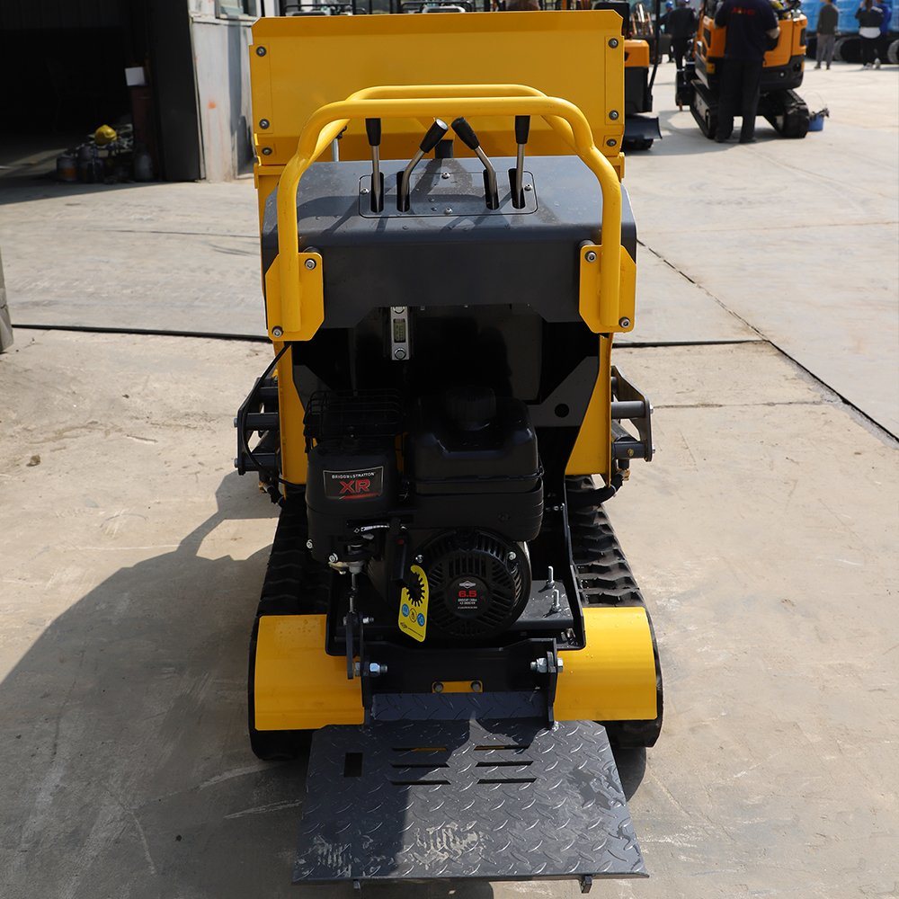 Factory Price 3.0ton Self Load Track Dumper Mini Track Crawler Dumper with 25HP Diesel Engine for Farm Work