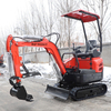 China′s First-Class Micro Crawler Excavator Is a High Performance Low Price 1.2 Tons Excavator