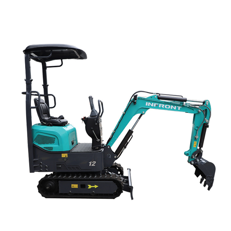 1.2 Tons Tailless Model Mini Digger Bagger Rubber Track Drive with Cheap Price Mini Construction Machinery for Sale