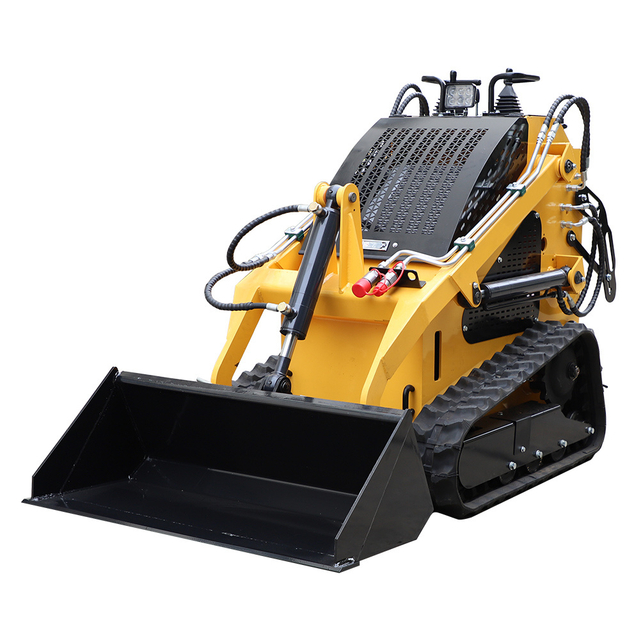 Wheel Track Type Mini Skid Steer Loader 200kg 380kg 500kg Mini Skid Loader