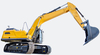 OEM Factory Straight High Quality 33 Tons of Big Brand Excavator