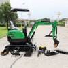 CE EPA Euro 5 Chinese 1.5 Tons Mini Excavator Compact Bagger Cabin Available Factory Supply Ready to Ship