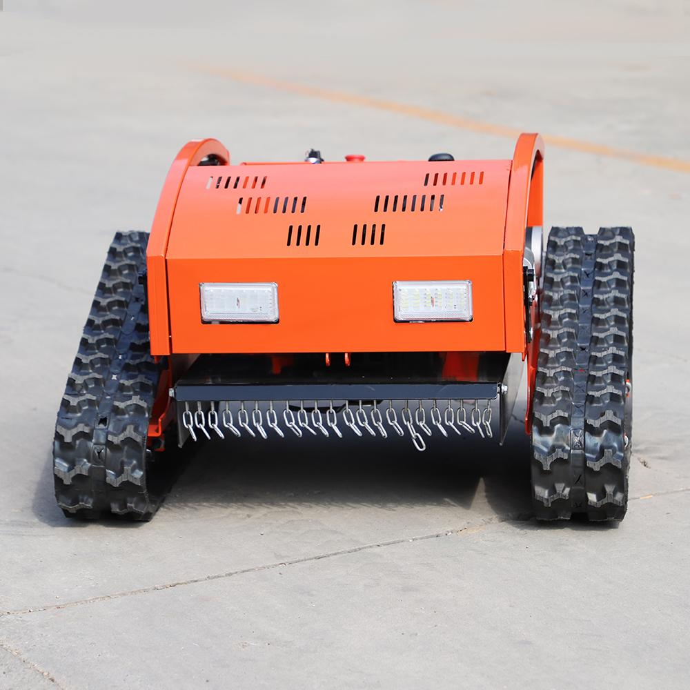 Agricultural Remote Control Lawn Mower Diesel Engine with Cutting Width 800mm 1000MM