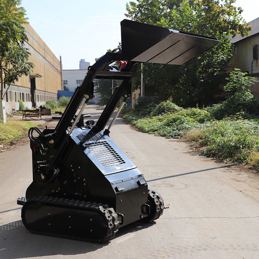Yf380 Track Front Loader EPA Gasoline Engine Skid Steer Loader for Sale