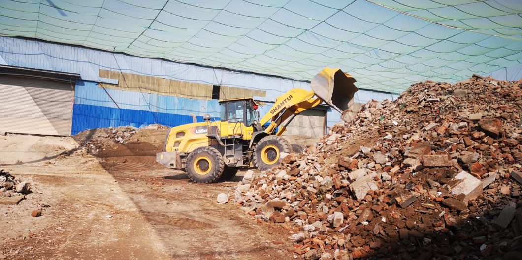 Shantui Earthmoving Machinery Wheeled L55-B5 5 Ton Loader