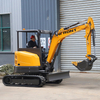 3.5 Ton Mini Excavator Mini Digger CE/EPA China Wholesale Excavadora 1 Ton 2 Ton Prices Thumb Bucket for Sale