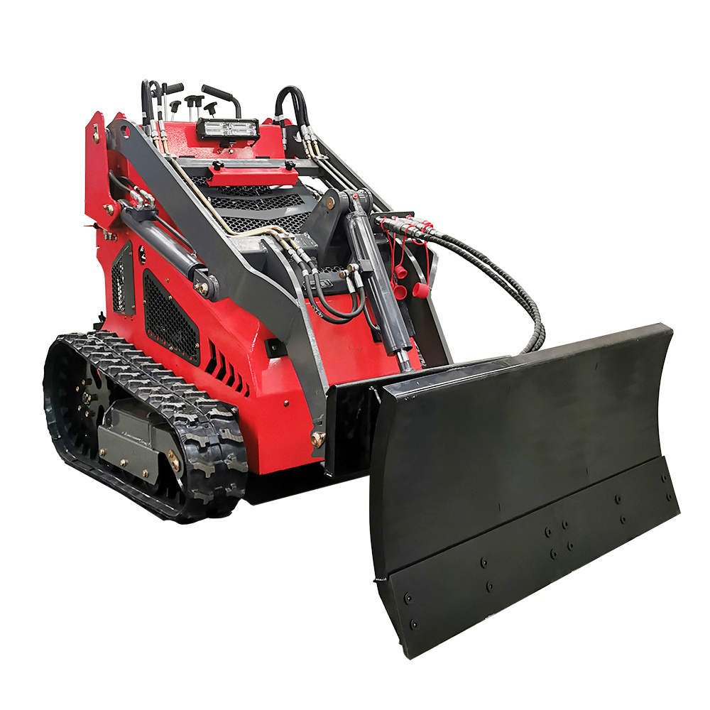 Factory Hot Small Skid Steer Front Loader with Bucket Compact Skid Steer Loader Attachment Mini Skid Steer on Sale