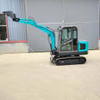 Mini Excavator 1 Ton Crawler Drive Excavator with Attachments Earth Moving Equipment 3tons on Sale