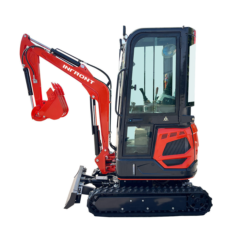 Hot Sale China 1.8 Ton Cheap Koop Engine Mini Cabin Excavator Digger with Quick Hitch/Hydraulic/Crawler/CE/Diesel Gasoline/