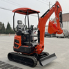 Infront Factory Wholesale Compact Agriculture Machinery 2 Ton Mini Excavator with Boom Swing Digger