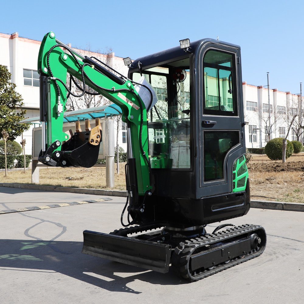 Free Shipping New Walk Behind 1 Ton 1.5 Ton 1.8 Ton 2 Ton Prices Mini Excavator for Sale
