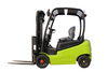 Lead-Acid Battery 4 Wheel 2 Ton Electric Forklift with EV Charging Gun