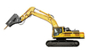GM Hydraulic Transmission Construction Equipment 50 Ton Large Excavator with Cheap Price