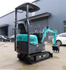 Chinese Manufacturers Excavator Mini 1.8 Ton Mini Excavator Prices with CE EPA Bagger for Sale