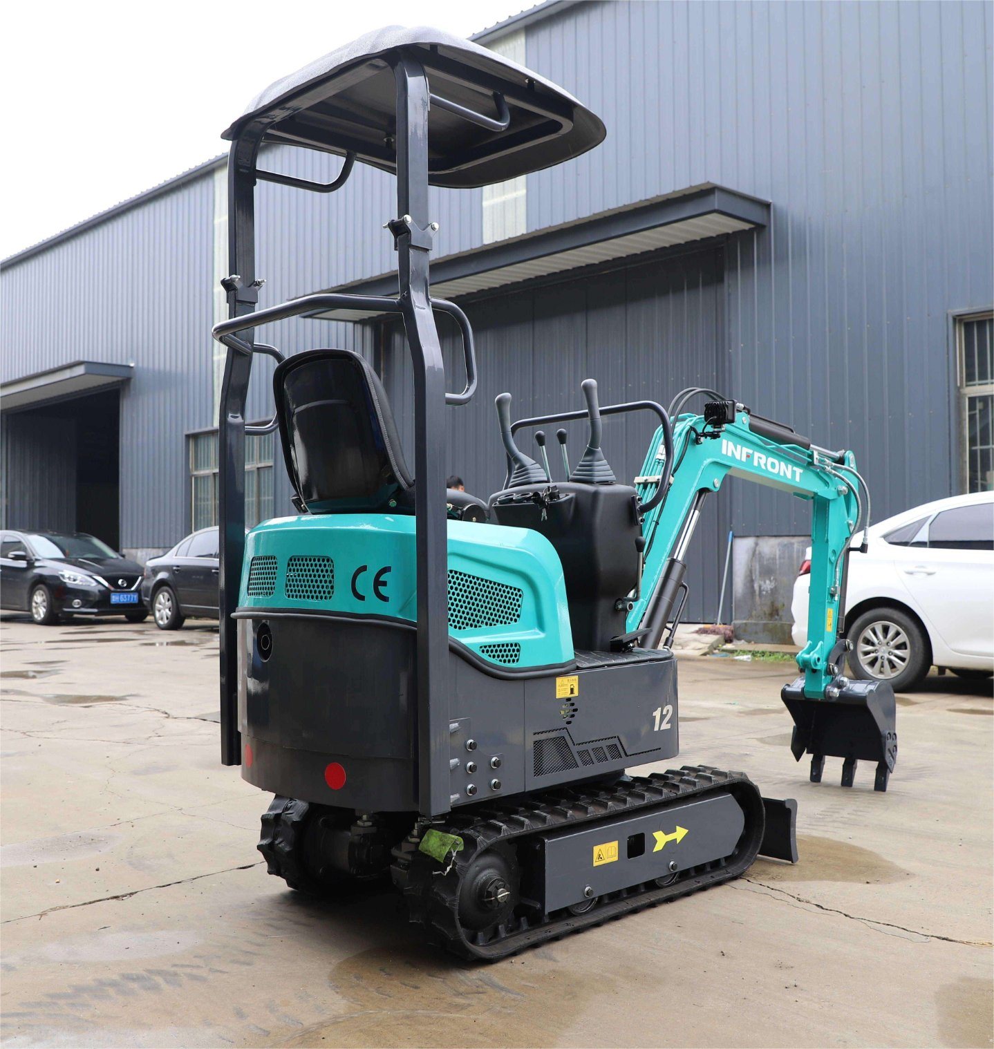 Chinese Manufacturers Excavator Mini 1.8 Ton Mini Excavator Prices with CE EPA Bagger for Sale