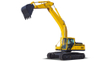 Mining GM China Medium Cost Machinery 26 Ton Excavator with Good Service