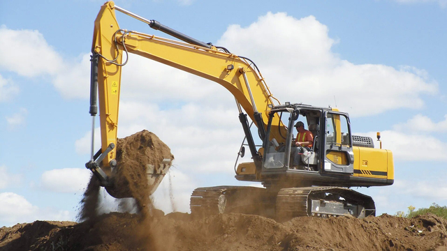 22 Ton Hydraulic Crawler Excavator with Can Customizable Colors