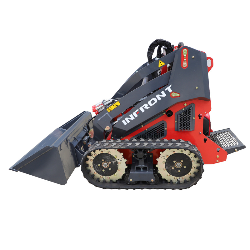 Infront New CE EPA Engine Diesel Minicargador Skidsteer Mini Wheel Crawler Loader Earth-Moving Machinery Mini Skid Steer Loader