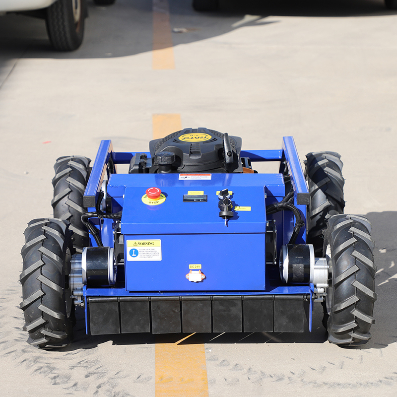 Wheel Type Fastest Remote Control Lawn Mower 500 mm High Configuration Low Price