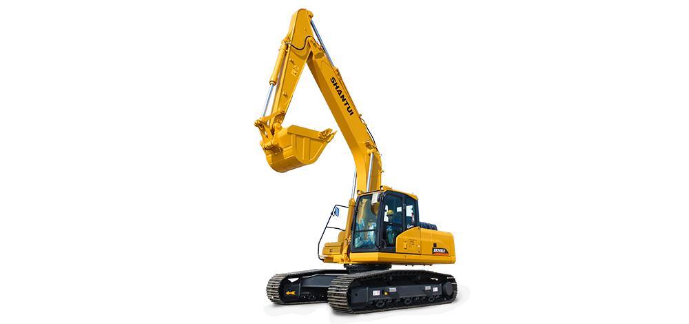 Shantui 8 Ton Hydraulic Crawler Excavator Se85 with Dozer Blade and Hammer