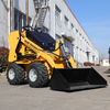 Promotion Small Skid Steer Front End Loader with Bucket Mini Skid Steer Loader Attachment Skidsteer Bagger Mini