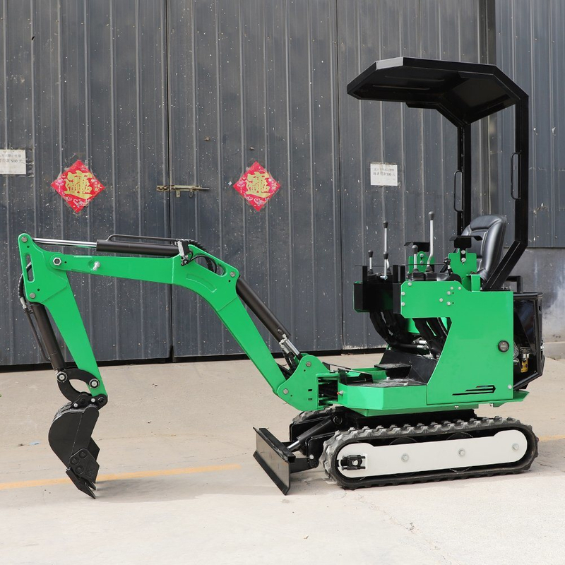 Hydraulic Mini Excavators 1ton Mini Digger Loader Bagger Compact Excavator with Low Prices for CE/EPA/Euro 5 Emission