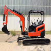 Free Shipping EPA Mini Excavator 2 Ton CE Euro5 Kubota Engine New Crawler Digger Minibagger Farm Used Mini Excavator 2600kg